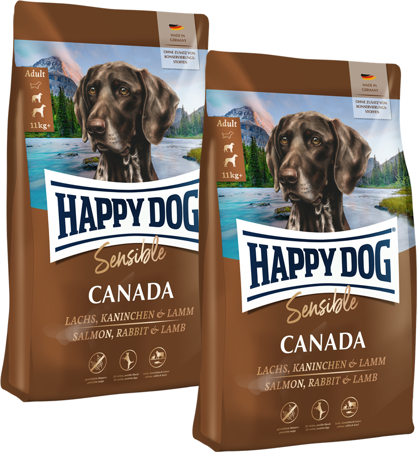 Sparpaket Happy Dog Sensible Canada 2 x 11 kg