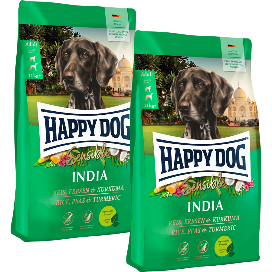 Sparpaket Happy Dog Sensible India 2 x 10 kg