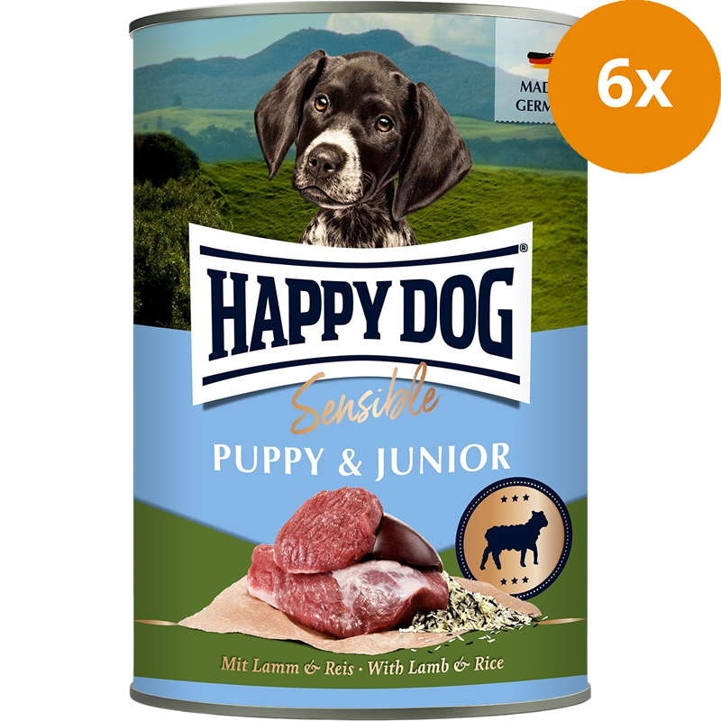 Happy Dog Sensible Puppy Lamm & Reis 400 g