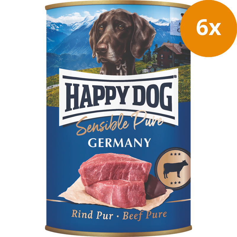 Happy Dog Sensible Pure Germany Rind Pur 800 g