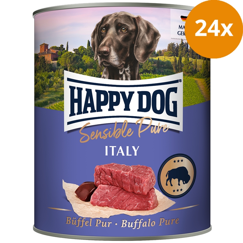 Happy Dog Sensible Pure Italy Büffel Pur 800 g