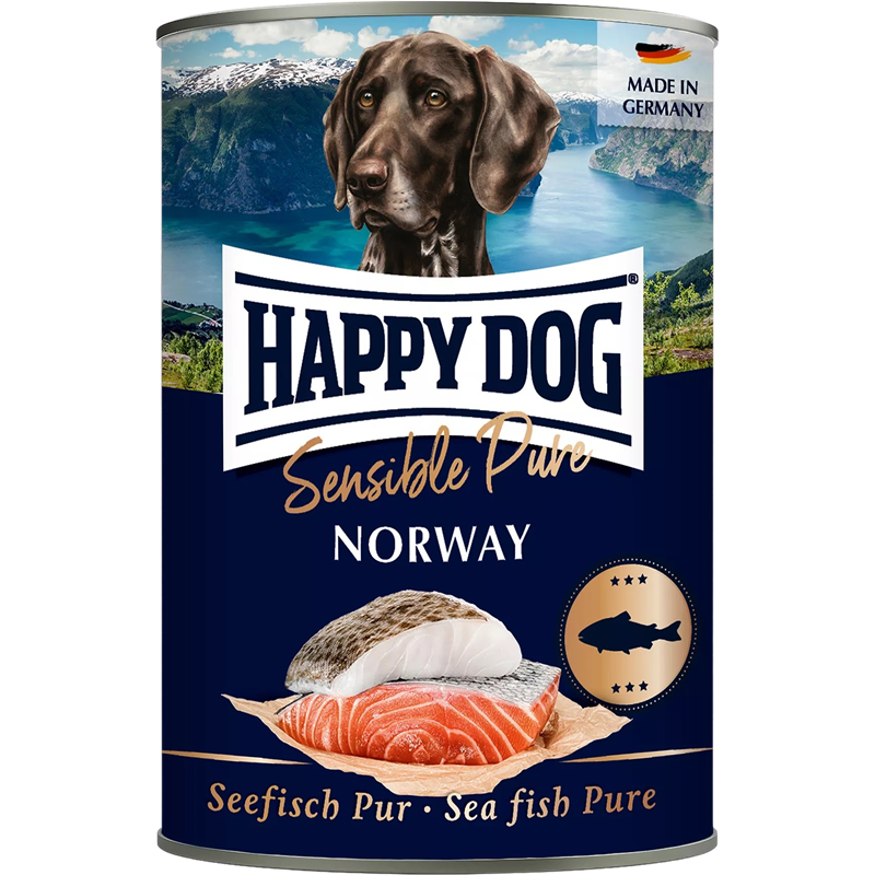 Happy Dog Sensible Pure Norway Seefisch Pur 400 g