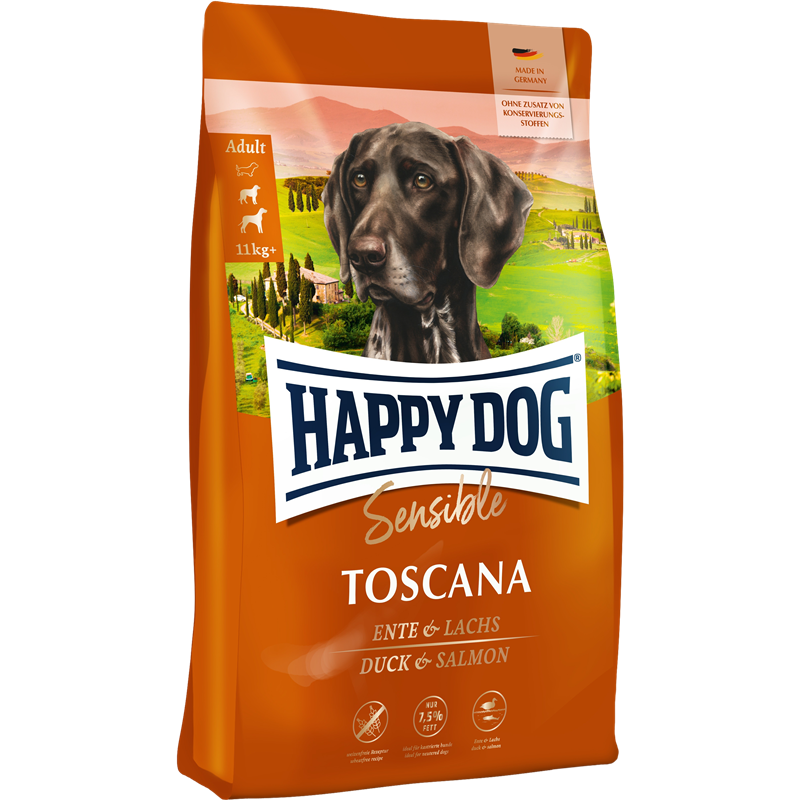 Sparpaket Happy Dog Sensible Toscana 2 x 4 kg