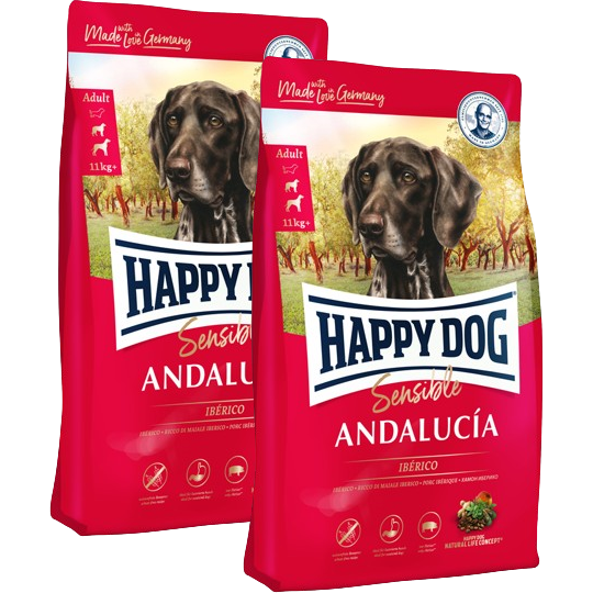 Sparpaket Happy Dog Supreme Sensible Andalucía 2 x 11 kg