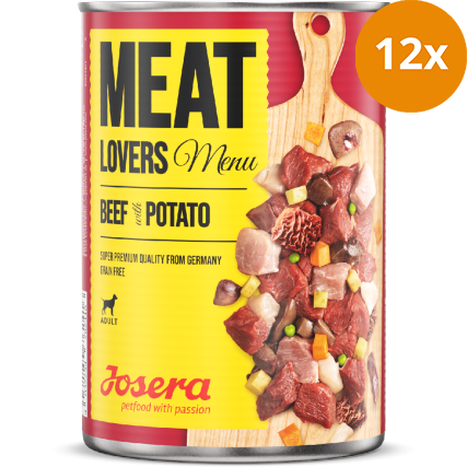 Josera Meat Lovers Menü - Beef with Potato 800 g