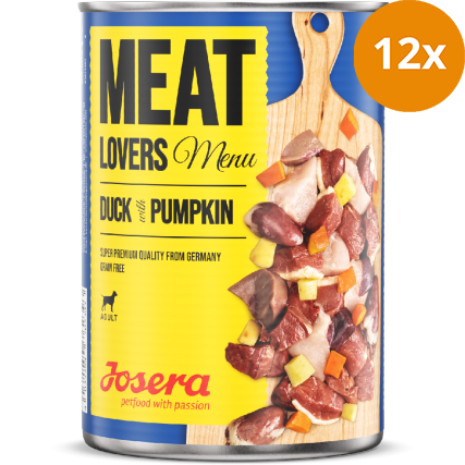 Josera Meat Lovers Menü Duck with Pumpkin 800 g