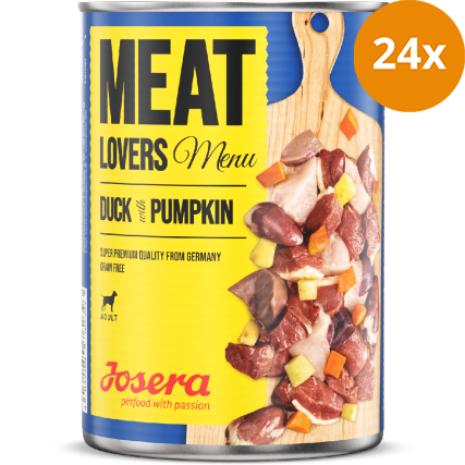 Josera Meat Lovers Menü Duck with Pumpkin 800 g