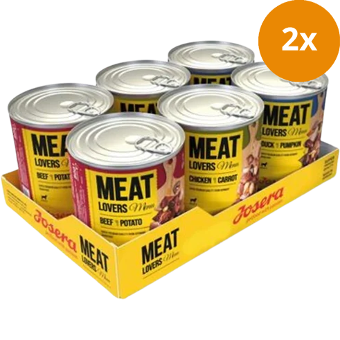 Josera Multipack Meat Lovers Menü 4800 g