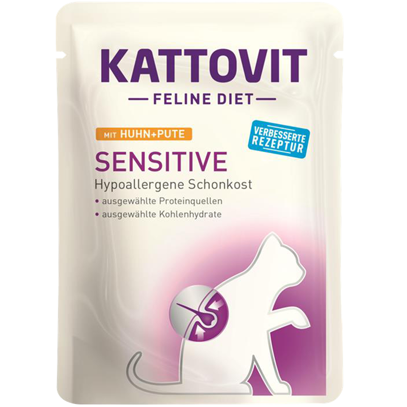 Kattovit Feline Diet Sensitive Huhn & Pute 85 g