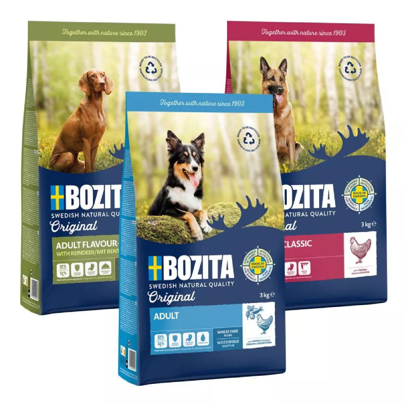 Kombipaket Bozita Original Probierpaket 3 x 3 kg