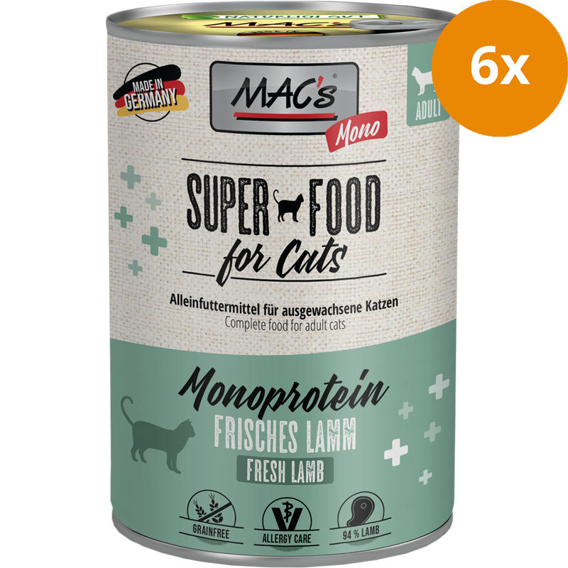 MAC's Cat Monoprotein Lamm 400 g