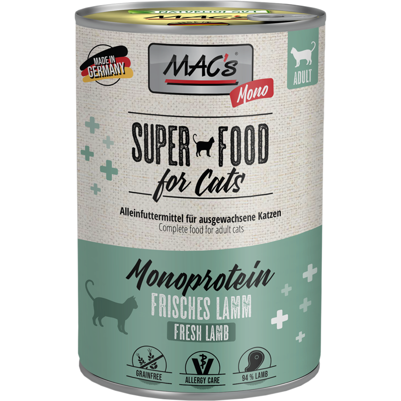 MAC's Cat Monoprotein Lamm 400 g