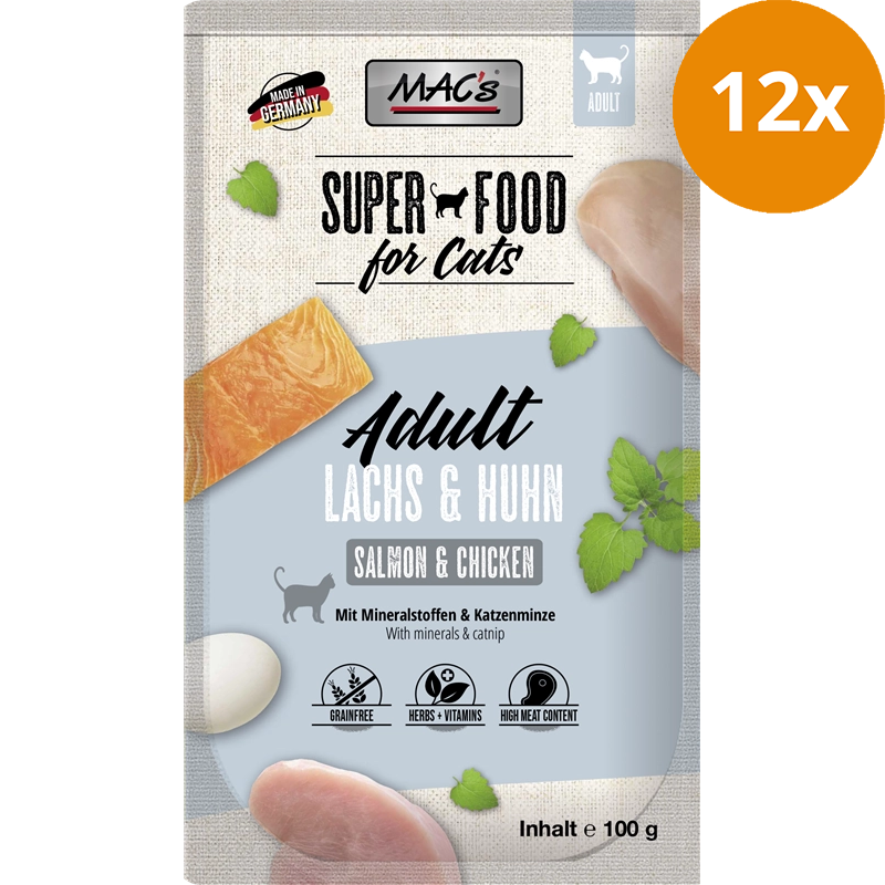 MAC's Cat Pouch Lachs & Huhn 100 g