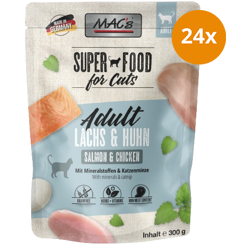 MAC's Cat Pouch Lachs & Huhn 300 g