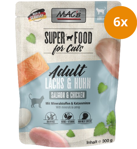 MAC's Cat Pouch Lachs & Huhn 300 g