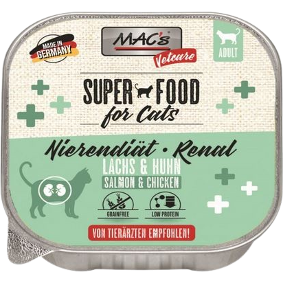 MAC's Cat Vetcare Lachs & Huhn Nierendiät 100 g