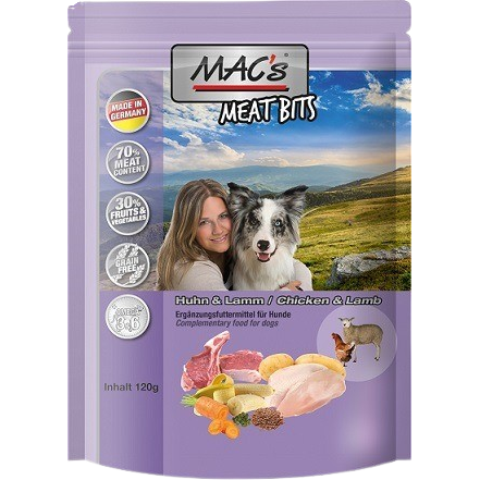 MAC's Dog Meat Bits Huhn & Lamm 120 g