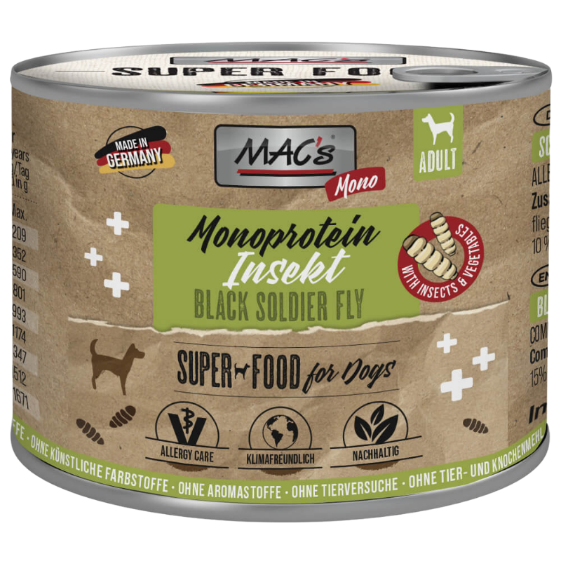 MAC's Dog Mono Insekten 180 g