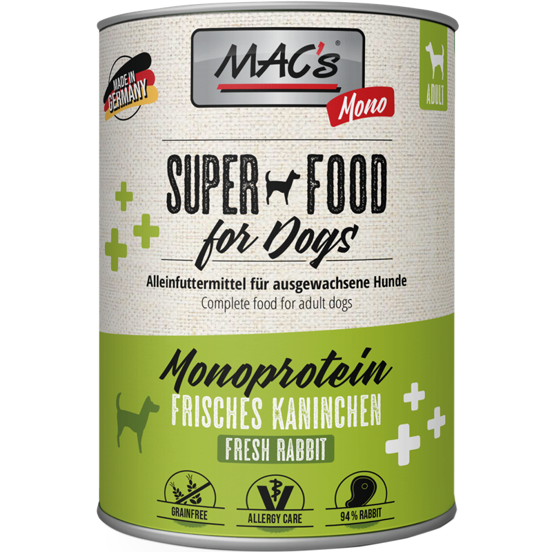 MAC's Dog Monoprotein Kaninchen 800 g