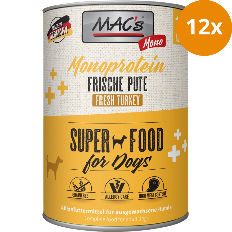 MAC's Dog Monoprotein Pute 400 g