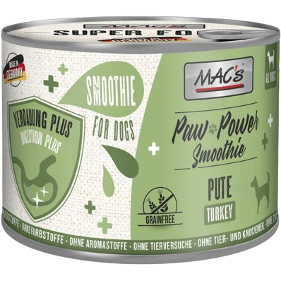 MAC's Dog Paw Power Smoothie Pute - Verdauung Plus