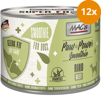 MAC's Dog Paw Power Smoothie Rind - Gelenk Fit