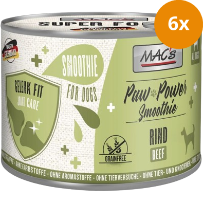 MAC's Dog Paw Power Smoothie Rind - Gelenk Fit