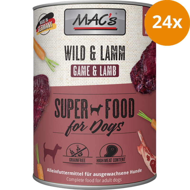 MAC's Dog Wild & Lamm 800 g