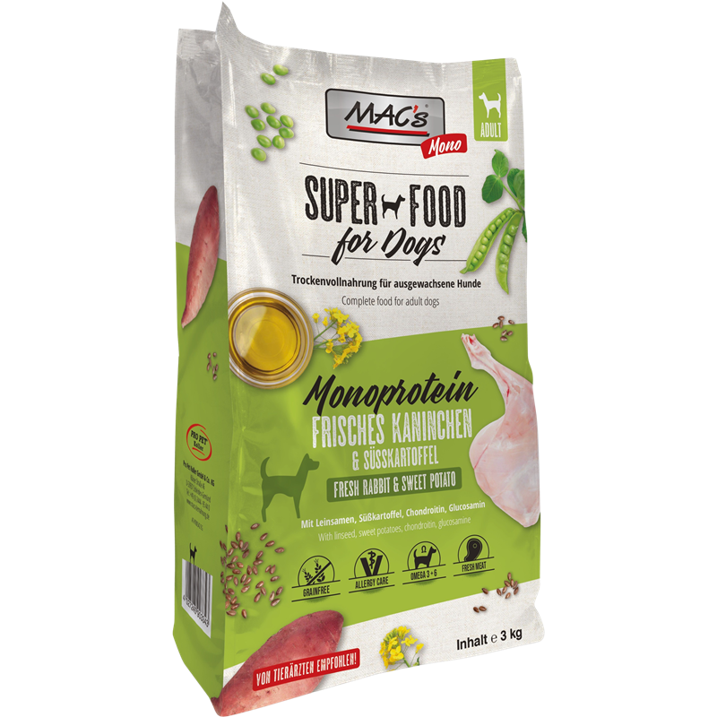 MAC's Dog Monoprotein frisches Kaninchen