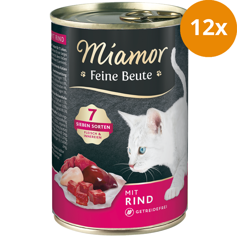 Miamor Dose Feine Beute Rind 400 g