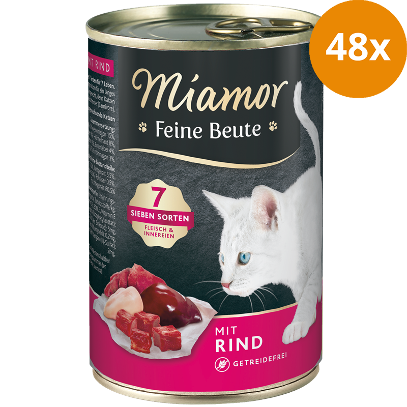 Miamor Dose Feine Beute Rind 400 g