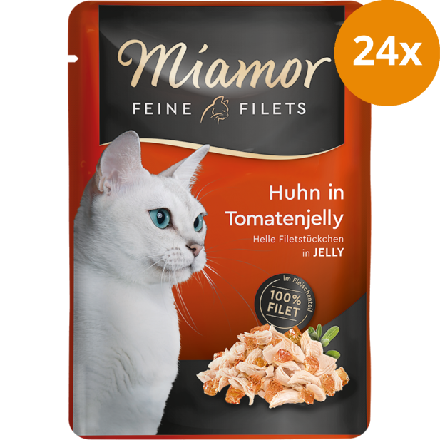 Miamor Feine Filets Huhn in Tomatenjelly 100 g