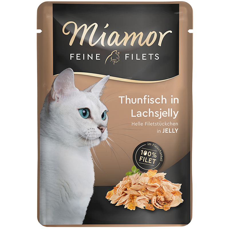 Miamor Feine Filets Thunfisch in Lachsjelly 100 g