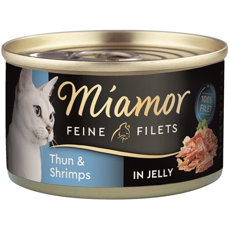 Miamor Feine Filets Thunfisch & Shrimps 185 g