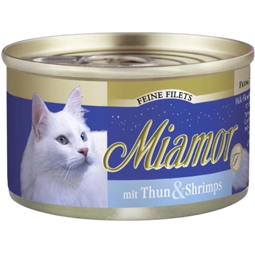 Miamor Feine Filets Thunfisch & Shrimps 100 g