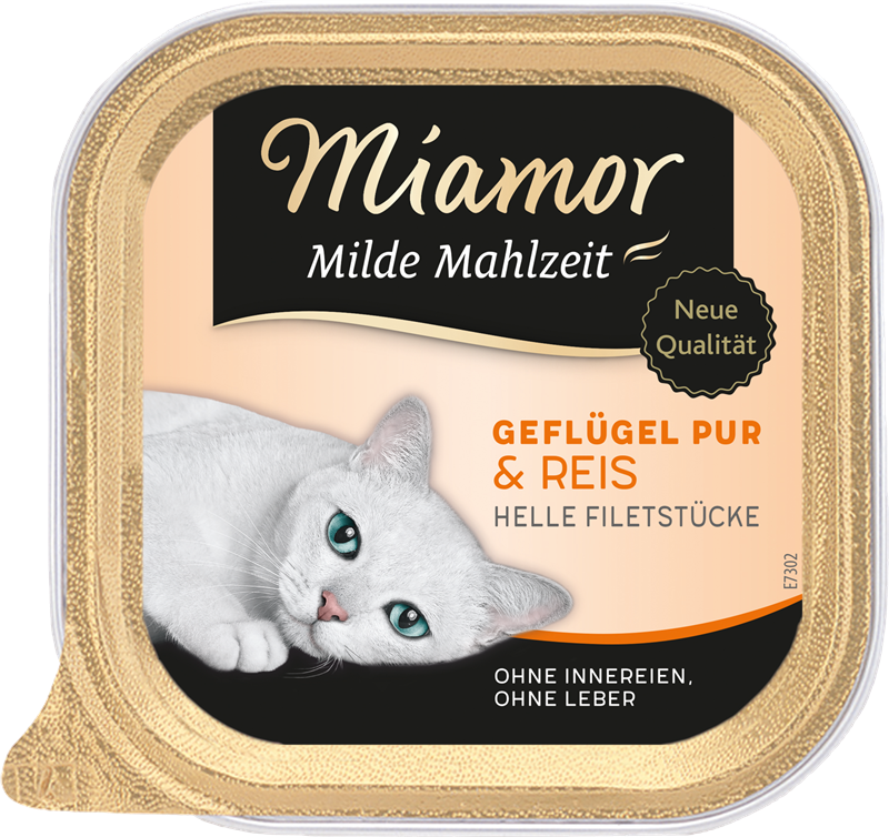 Miamor Milde Mahlzeit Geflügel & Reis 100 g