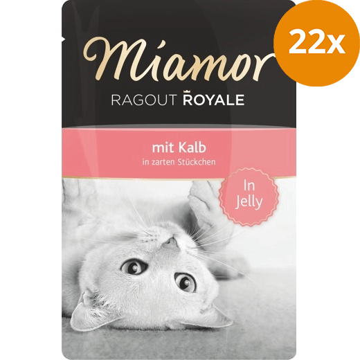 Miamor Ragout Royale in Jelly Kalb 100 g