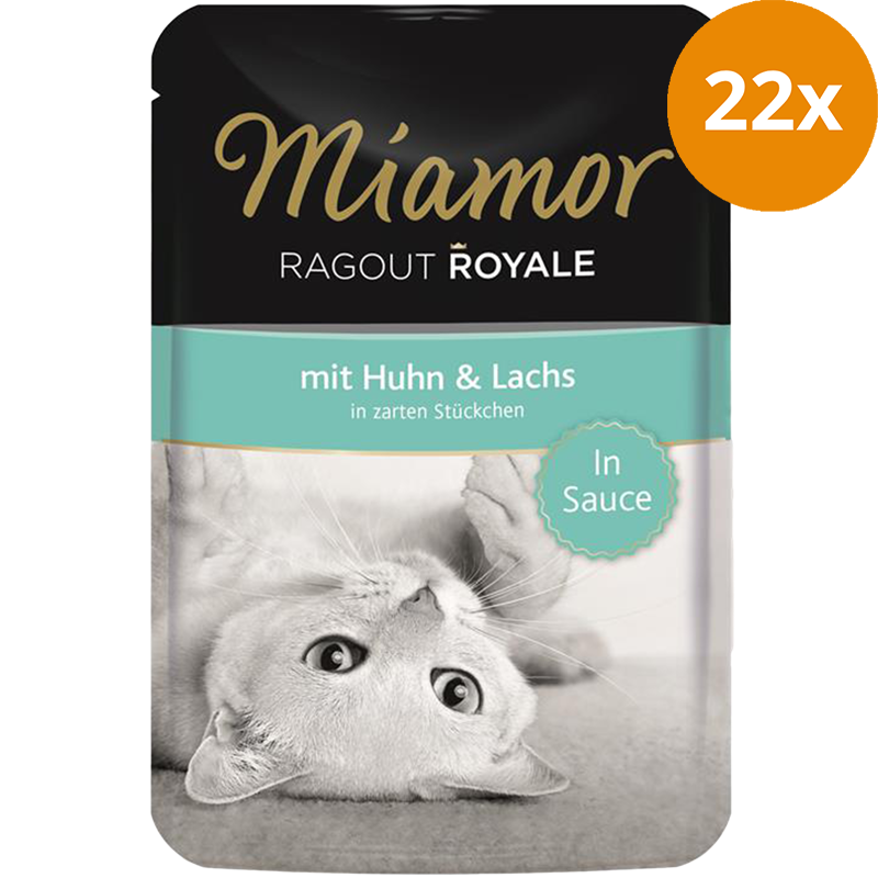 Miamor Ragout Royale in Sauce Huhn & Lachs 100 g