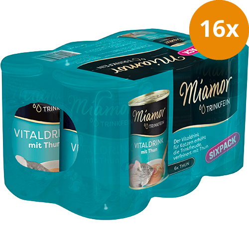 Miamor Trinkfein Vitaldrink Thunfisch Sixpack