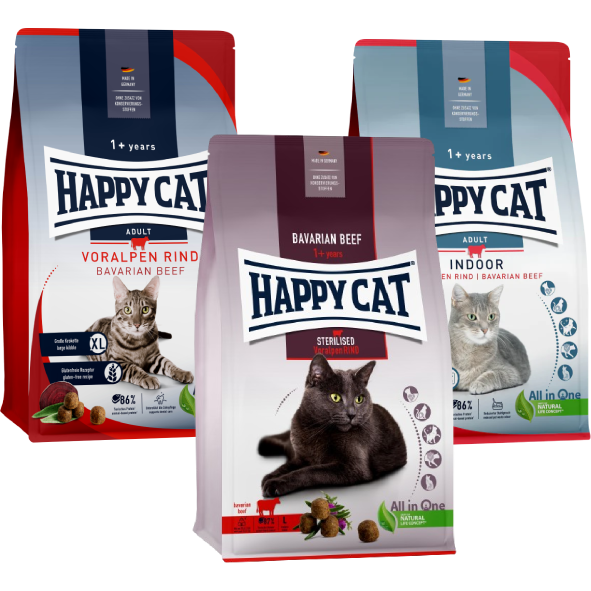 Probierpaket Happy Cat Voralpen Rind