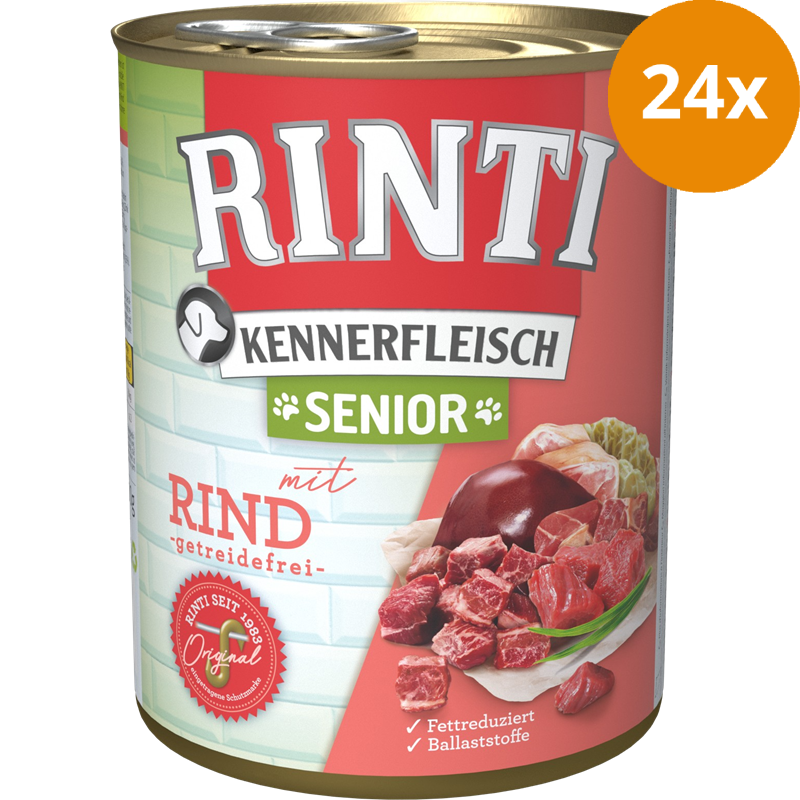 Rinti Kennerfleisch Senior Rind 800 g