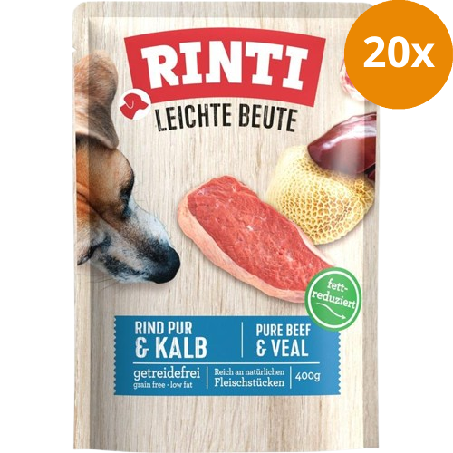 RINTI P.B. Leichte Beute Rind Pur & Kalb 400 g