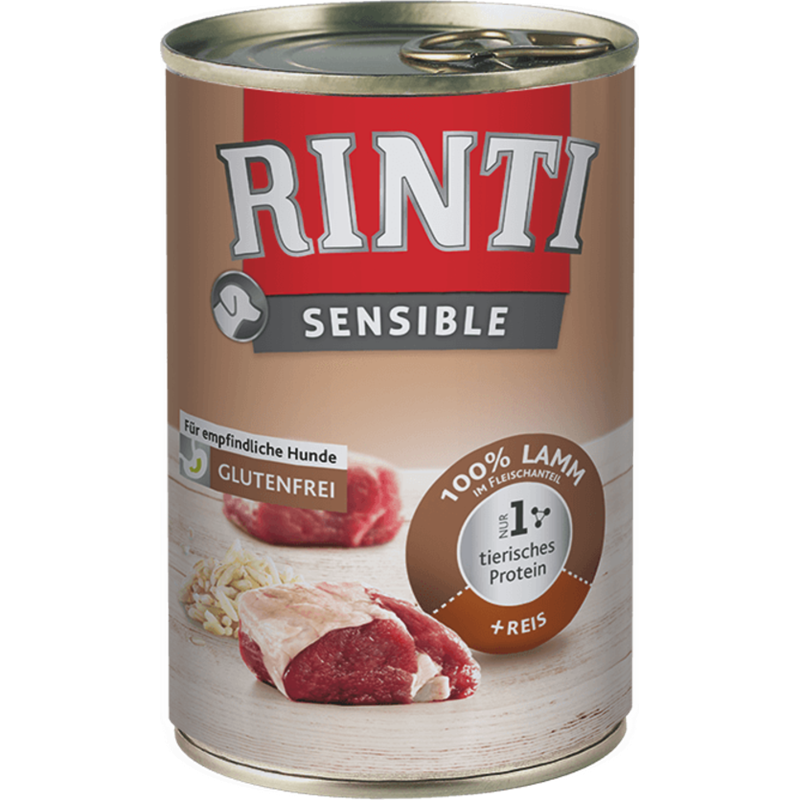 Rinti Sensible Lamm & Reis 400 g