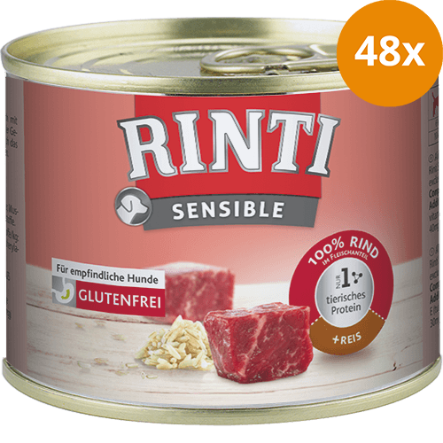 Rinti Sensible Rind & Reis 185 g