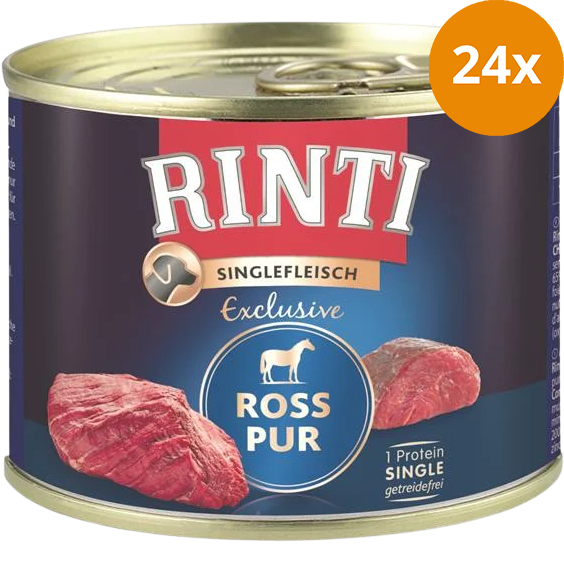 Rinti Singlefleisch Ross Pur 185 g