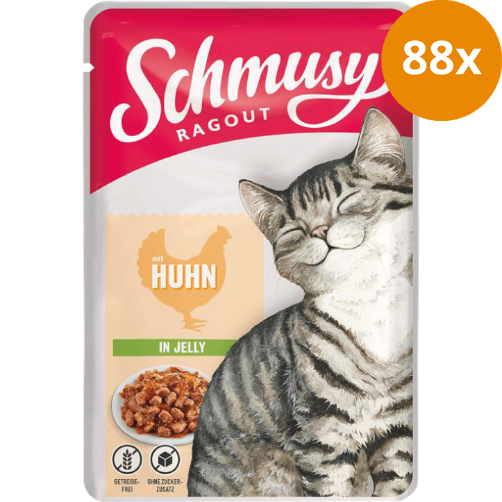 Schmusy Ragout in Jelly mit Huhn 100 g