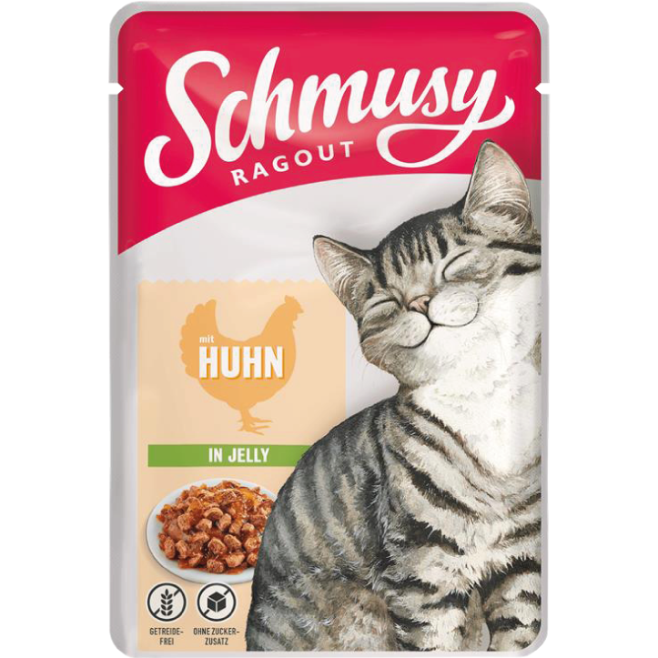 Schmusy Ragout in Jelly mit Huhn 100 g