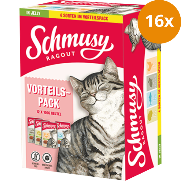 Schmusy Ragout in Jelly Vorteilspack 1200 g