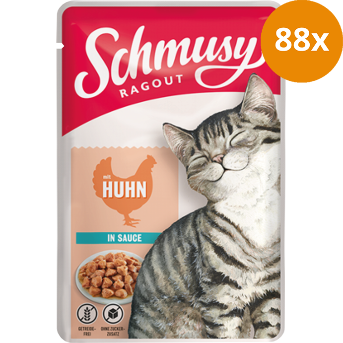 Schmusy Ragout in Sauce mit Huhn 100 g