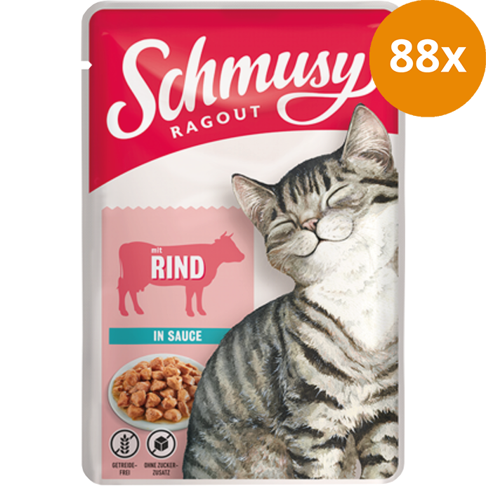 Schmusy Ragout in Sauce mit Rind 100 g